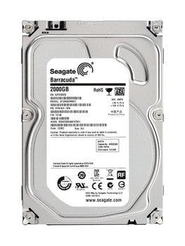 Seagate - ST2000DM001-C3 - 2TB 7200RPM SATA 6.0 Gbps 3.5 64MB Cache Barracuda Hard Drive"
