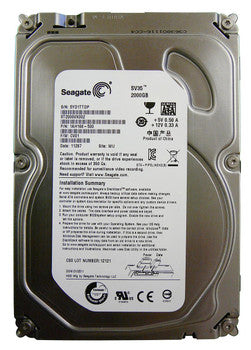 Seagate - ST2000VX002-1AH166 - 2TB 5900RPM SATA 6.0 Gbps 3.5 64MB Cache SV35.5 Hard Drive"