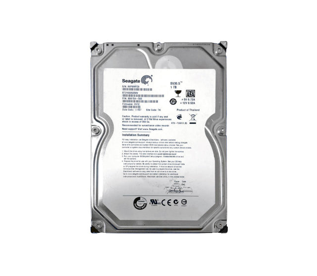 ST31000525SV - Seagate SV35.5 1TB 7200RPM SATA 3Gb/s 32MB Cache 3.5-inch Hard Drive