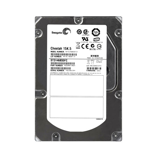 ST3146855FC Seagate Cheetah 15K.5 Series 146.8GB 15000RPM Fibre Channel 4Gb/s 16MB Cache (CE) 3.5-Inch Hard Drive