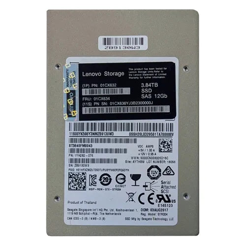 ST3840FM0043 Seagate 3.84TB Multi-Level Cell SAS 12Gb/s 2.5-inch Solid State Drive