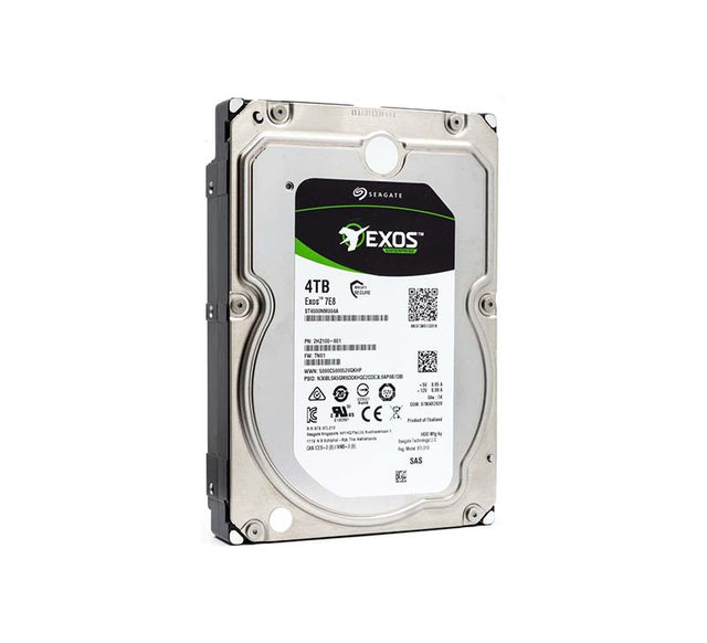 Exos 7E8 Series 4TB 7200RPM SAS 12Gb/s 256MB Cache 512n 3.5-Inch Hard Drive