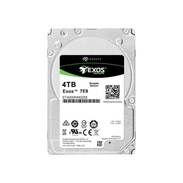 ST4000NM0255 - Seagate 4TB 7200RPM SAS 12Gb/s 3.5-inch Hard Drive