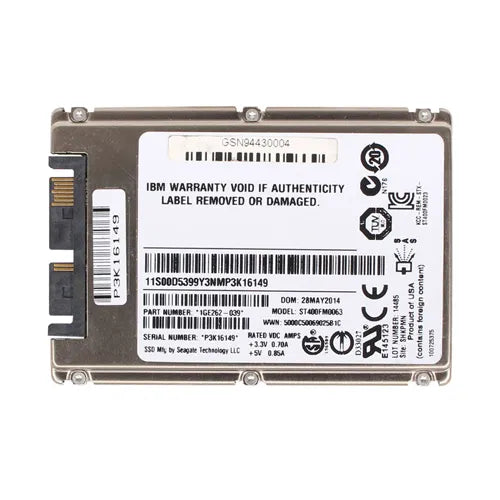 ST400FM0063 Seagate 1200.2 Series 400GB Multi-Level Cell SAS 12Gb/s Dual Port 1.8-Inch Solid State Drive