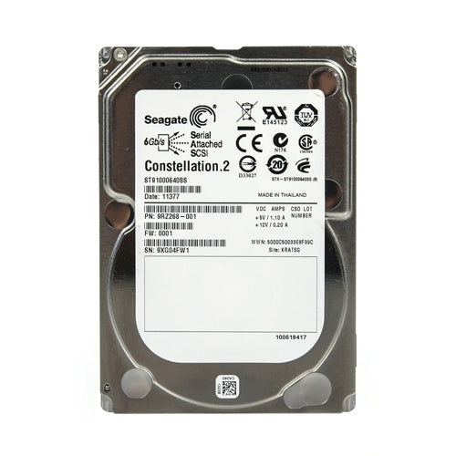 ST91000640SS Seagate Constellation.2 Series 1TB 7200RPM SAS 6Gb/s 64MB Cache (CE) 2.5-Inch Hard Drive