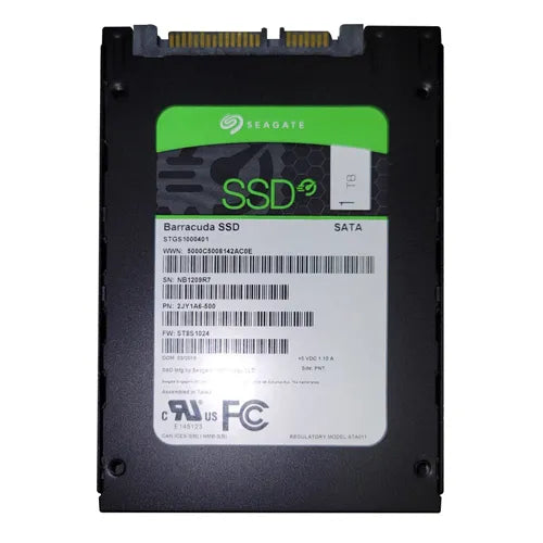 STGS1000401 Seagate BarraCuda 1TB Triple-Level Cell SATA 6Gb/s Value Endurance 2.5-Inch Solid State Drive