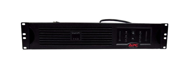 SUA750RM2U APC Smart-UPS 750VA 480W 120V 6 x NEMA 5-15R DB-9 RS-232/SmartSlot/USB 2U Rack-mountable Line Interactive UPS (Refurbished)