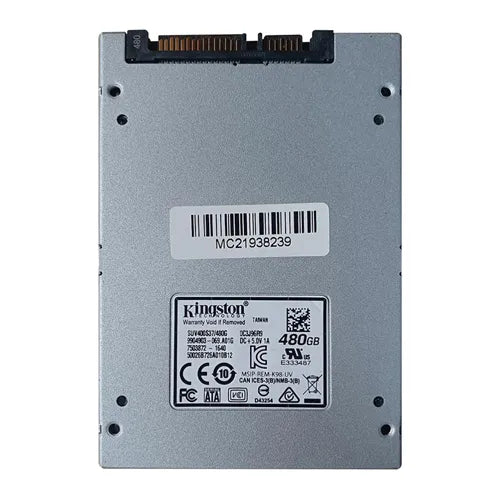 SUV400S37/480G Kingston SSDNow UV400 Series 480GB Triple-Level Cell SATA 6Gb/s 2.5-Inch Solid State Drive