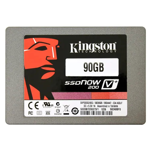 SVP200S3/90G Kingston SSDNow V+200 Series 90GB SATA 6Gb/s 2.5-Inch Solid State Drive