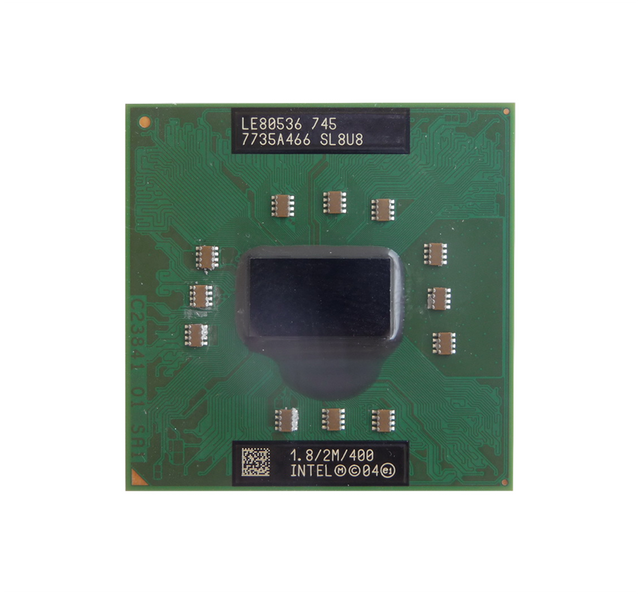 T1505 - Dell 1.80GHz 400MHz FSB 2MB L2 Cache Intel Pentium M 745 Mobile Processor