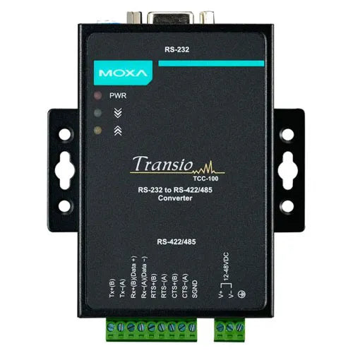 TCC-100I Moxa Industrial RS-232 to RS-422/485 Converter with 2 KV Optical Isolation