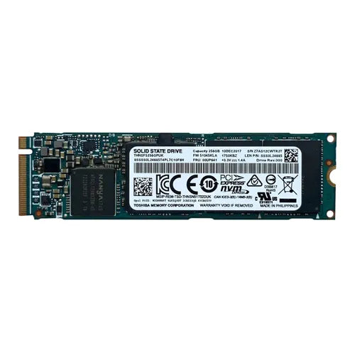 THNSF5256GPUK Toshiba XG4 Series 256GB Triple-Level Cell PCI Express NVMe 3.0 x4 M.2 2280 Solid State Drive