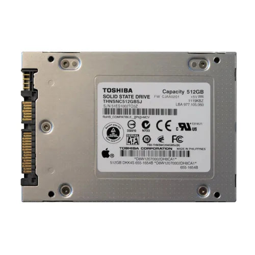 THNSNC512GBSJ Toshiba HG3 Series 512GB Multi-Level Cell SATA 3Gb/s NAND Flash 2.5-Inch Solid State Drive