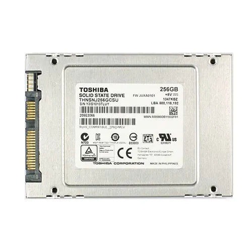 THNSNJ256GCSU Toshiba HG6 Series 256GB Multi-Level Cell SATA 6Gb/s NAND Flash Hot-Pluggable 2.5-Inch Solid State Drive