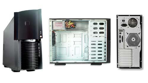 TITAN650 Antec Titan ATX Server Case with 650-Watt TruePower Trio Power Supply (Black) (Refurbished)