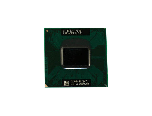 TJ794 - Dell 2.00GHz 667MHz FSB 4MB L2 Cache Intel Core 2 Duo T7200 Mobile Processor