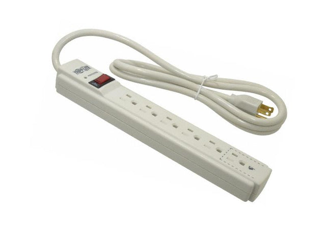 TLP606 Tripp Lite Protec It 6 Outlets Surge Suppressor Receptacles: 6 x NEMA 5-15R 790J