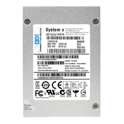 TXA2D2 SanDisk 800GB Multi-Level-Cell SAS 6Gb/s 2.5-Inch Solid State Drive