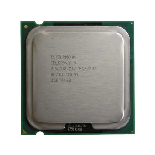 U345J Dell 3.06GHz 533MHz FSB 256KB L2 Cache Socket LGA775 Intel Celeron D 345J Single-Core Processor