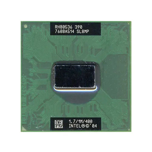UF418 Dell 1.70GHz 400MHz FSB 1MB L2 Cache Socket PGA478 Intel Celeron M 390 Single-Core Processor