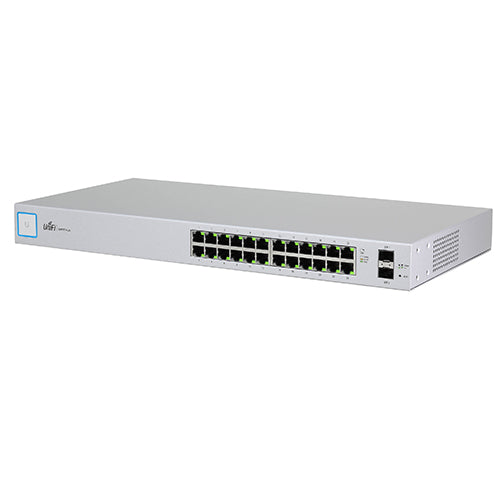 US-24-500W Ubiquiti 24-Ports Gigabit Ethernet PoE+ 24V Passive 500W PoE RJ-45 2x 1GbE SFP Layer 2 Switch