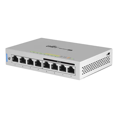 US-8-60W Ubiquiti UniFi 4 x RJ-45 Ports PoE 1000Base-T + 4 x RJ-45 Ports Layer 2 Managed Gigabit Ethernet Network Switch
