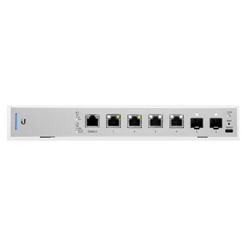 US-XG-6POE Ubiquiti UniFi 4 x RJ-45 Ports PoE++ 10GBase-T + 2 x SFP+ Ports Layer 3 Managed Gigabit Ethernet Network Switch