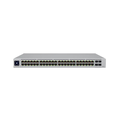 USW-48-PoE Ubiquiti 32 x Ports PoE 10/100/1000Base-T 16 x Ports 10/100/1000Base-T + 4 x SFP Ports 1U Rack-mountable Gigabit Ethernet Network Switch