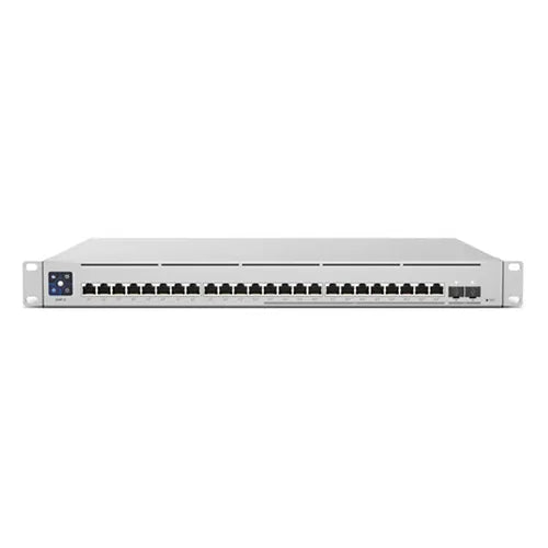 USW-ENTERPRISE-24-POE Ubiquiti UniFi Switch Enterprise 12 x RJ-45 Ports PoE+ 2.5GBase-T + 12 x RJ-45 Ports PoE+ + 2 x SFP+ Ports Layer 3 Managed Gigabit Ethernet Network Switch