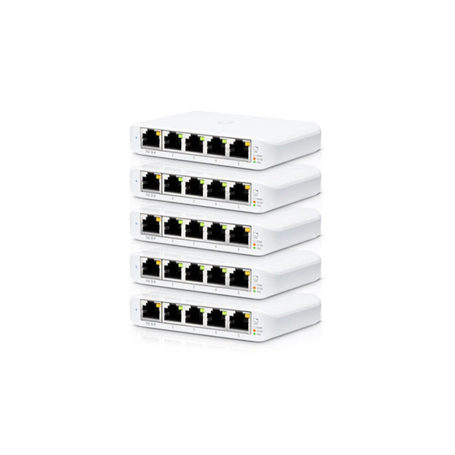 USW-FLEX-MINI-5 - Ubiquiti Switch Flex Mini 5-Ports Gigabit Layer 2 Switch 5-Pack