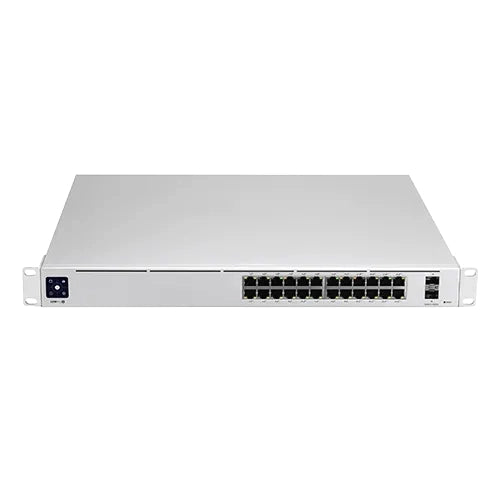 USW-PRO-24-POE Ubiquiti UniFi Switch Pro 16 x RJ-45 Ports PoE+ + 8 x RJ-45 PoE++ Ports + 2 x SFP+ Ports Layer 3 Managed Gigabit Ethernet Network Switch