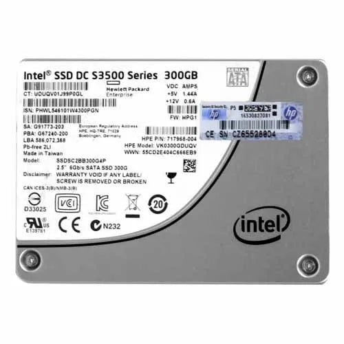 VK0300GDUQV HP 300GB SATA 6Gb/s 2.5-Inch Enterprise Solid State Drive for ProLiant Servers