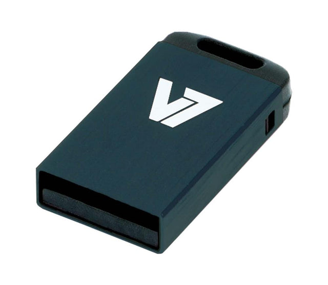 VU232GCR-BLK-2E V7 Nano 32GB Usb 2.0 Flash Drive Black
