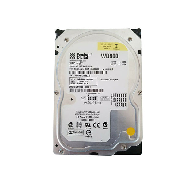 WB800EB - Western Digital ProtÃ©gÃ© 80GB 5400RPM Ultra ATA/100 (ATA-6) 2MB Cache 3.5-Inch Hard Drive