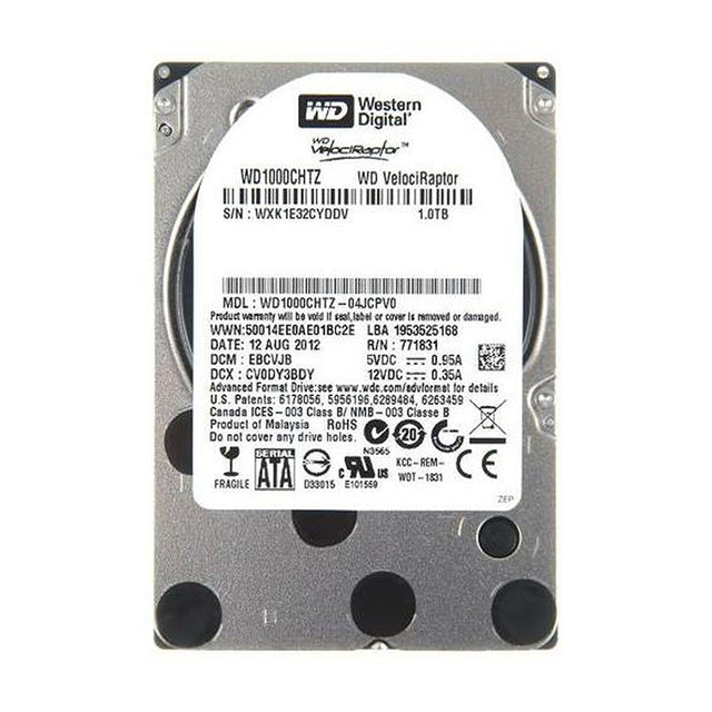 VelociRaptor 1TB 10000RPM SATA 6Gb/s 7-Pin 64MB Cache 2.5-inch Hard Drive
