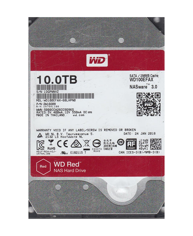 10TB 5400RPM SATA 6Gb/s 256MB Cache RoHS 3.5-Inch Hard Drive
