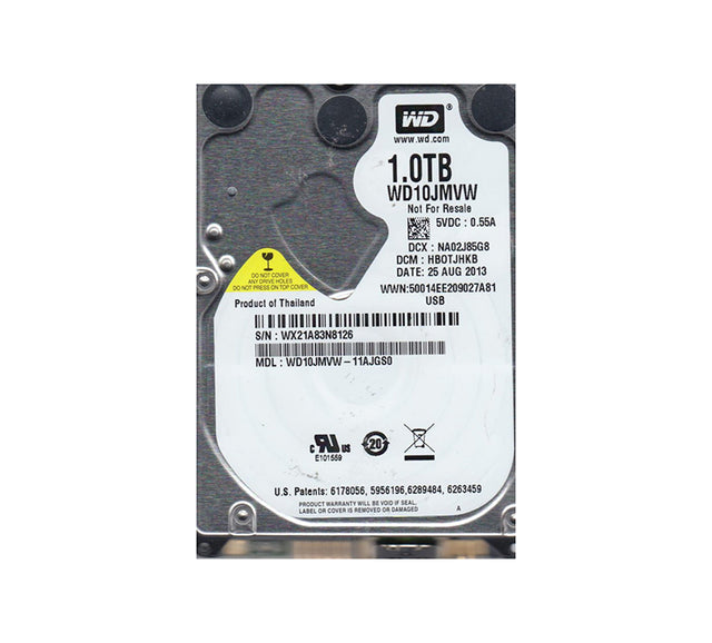 WD10JMVW-11AJGS0 - Western Digital 1TB 5400RPM USB 3.0 8MB Cache 2.5-Inch External Hard Drive