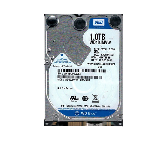 WD10JMVW-59AJGS3 - Western Digital 1TB 5400RPM USB 3.0 8MB Cache 2.5-Inch External Hard Drive