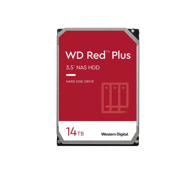 Red Plus 14TB 5400RPM SATA 6Gb/s 64MB Cache 3.5-Inch NAS Hard Drive
