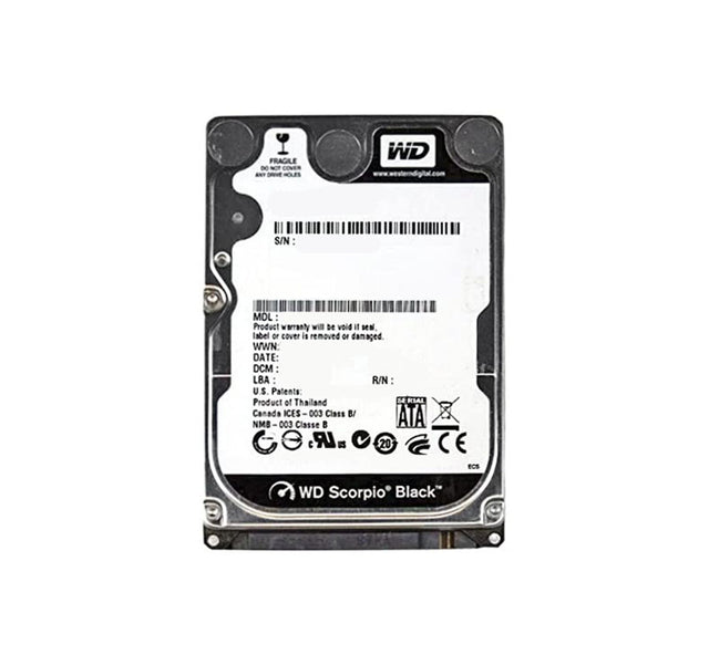 WD1600BEKT-75F3T0 - Western Digital Scorpio Black 160GB 7200RPM SATA 3Gb/s 16MB Cache 2.5-inch Hard Drive