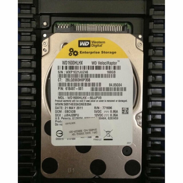 VelociRaptor 160GB 10000RPM SATA 6Gb/s 32MB Cache 3.5-Inch Enterprise Hard Drive