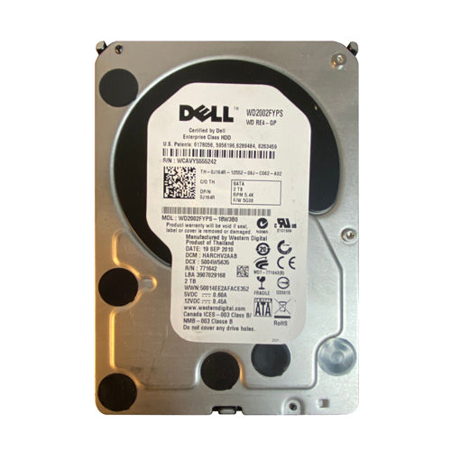 WD2002FYPS Western Digital RE4-GP 2TB 5400RPM SATA 3Gb/s 64MB Cache (RoHS) 3.5-Inch Enterprise Hard Drive