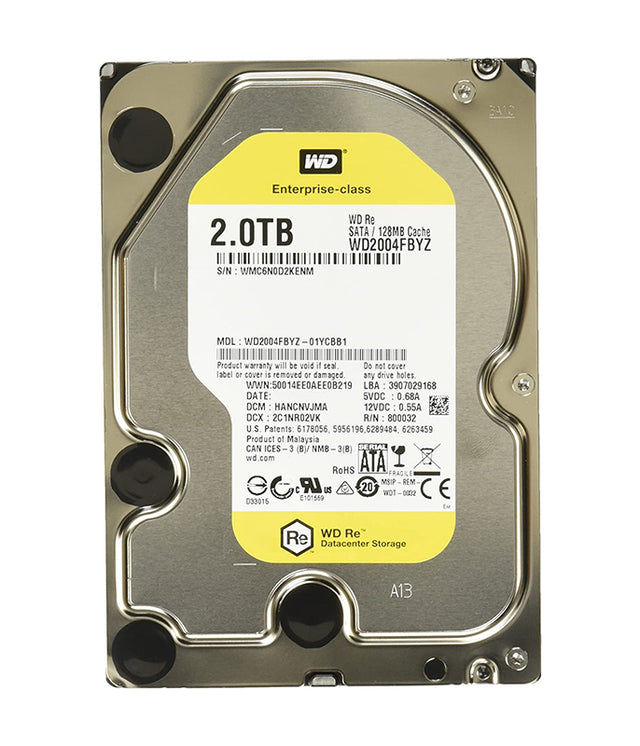 2TB 7200RPM SATA 6Gb/s 128MB Cache 3.5-Inch Hard drive