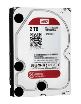 Western Digital - WD20EFRX-68AX9N - 2TB 5400RPM SATA 6.0 Gbps 3.5 64MB Cache Hard Drive"