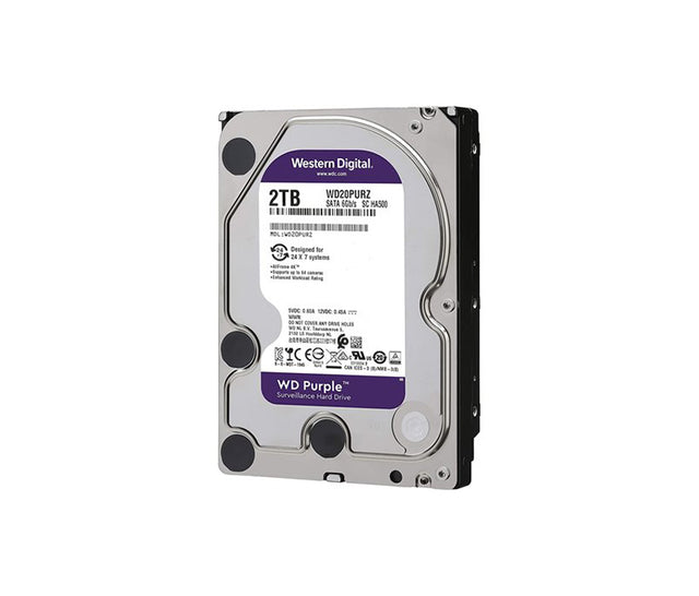 Purple 2TB 5400RPM SATA 6Gb/s 64MB Cache CE 3.5-Inch Surveillance Hard Drive