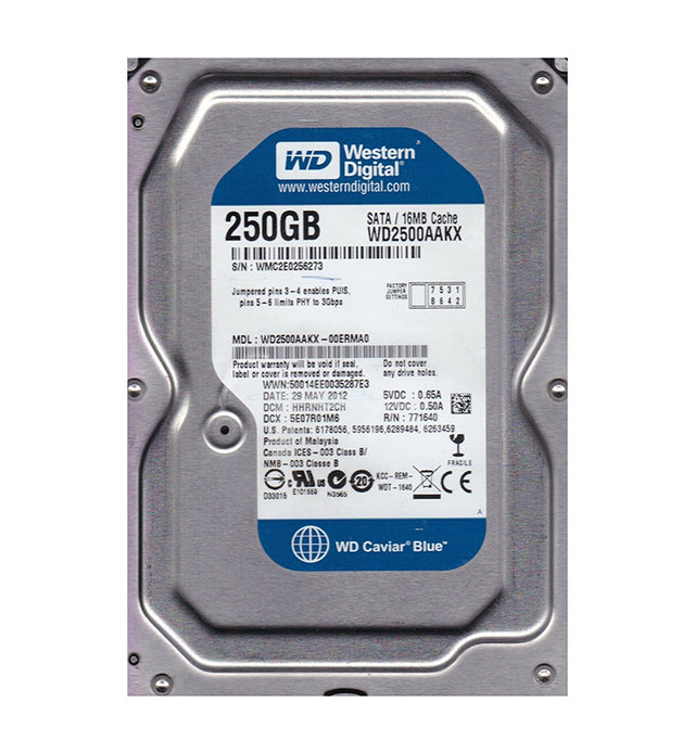 250GB 7200RPM SATA 6Gb/s 16MB Cache 3.5-Inch Hard Drive