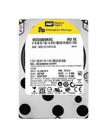 WD3000BKHG - WD 300GB 10000RPM SAS 6Gb/s 32MB 2.5-Inch Hard Drive