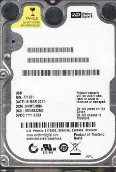 Western Digital - WD5000BMVW-11AMCS4-P - 500GB 5400RPM USB 2.5 8MB Cache Hard Drive"