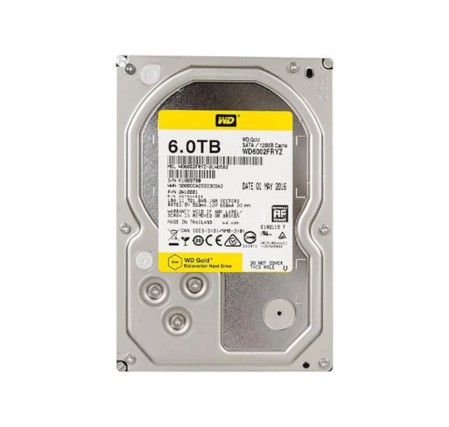 Gold 6TB 7200RPM SATA 6Gb/s 128MB Cache RoHS 3.5-Inch Enterprise Hard Drive