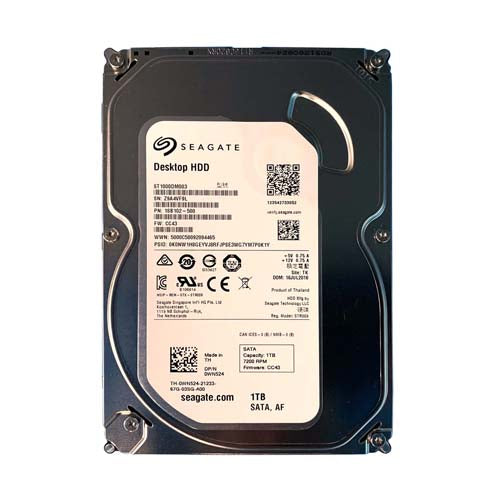 WN524 Dell 1TB 7200RPM SATA 6Gb/s Hot-Swappable (512n) 3.5-Inch Hard Drive with Tray for PowerEdge Server & PowerVault Storage Array